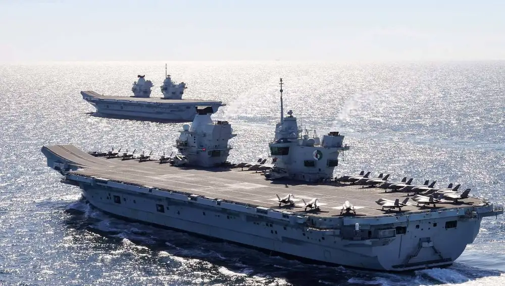 Buques de la Armada británica.