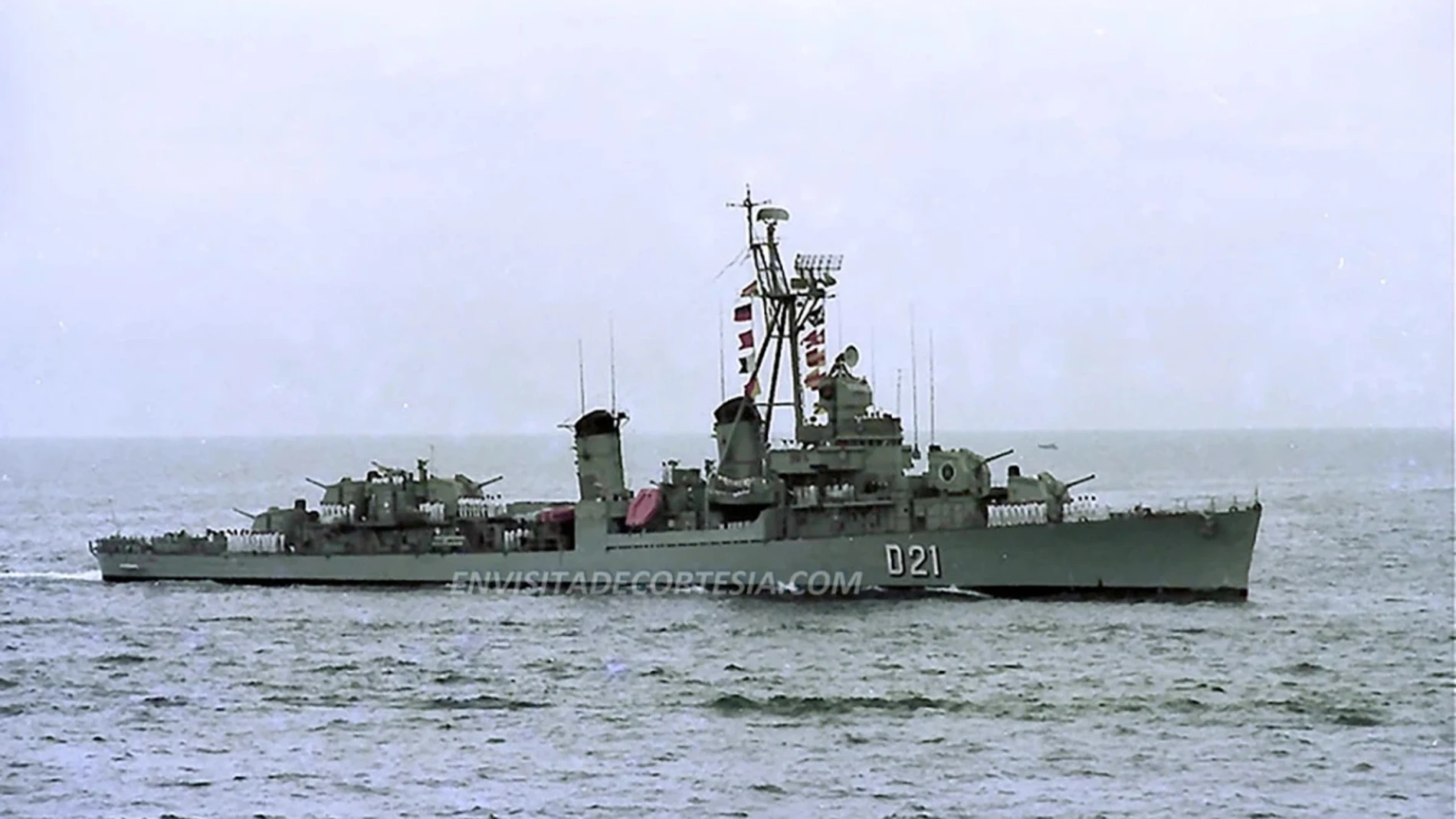 'Los Cinco Latinos': los destructores que Estados Unidos regaló a la Armada Española