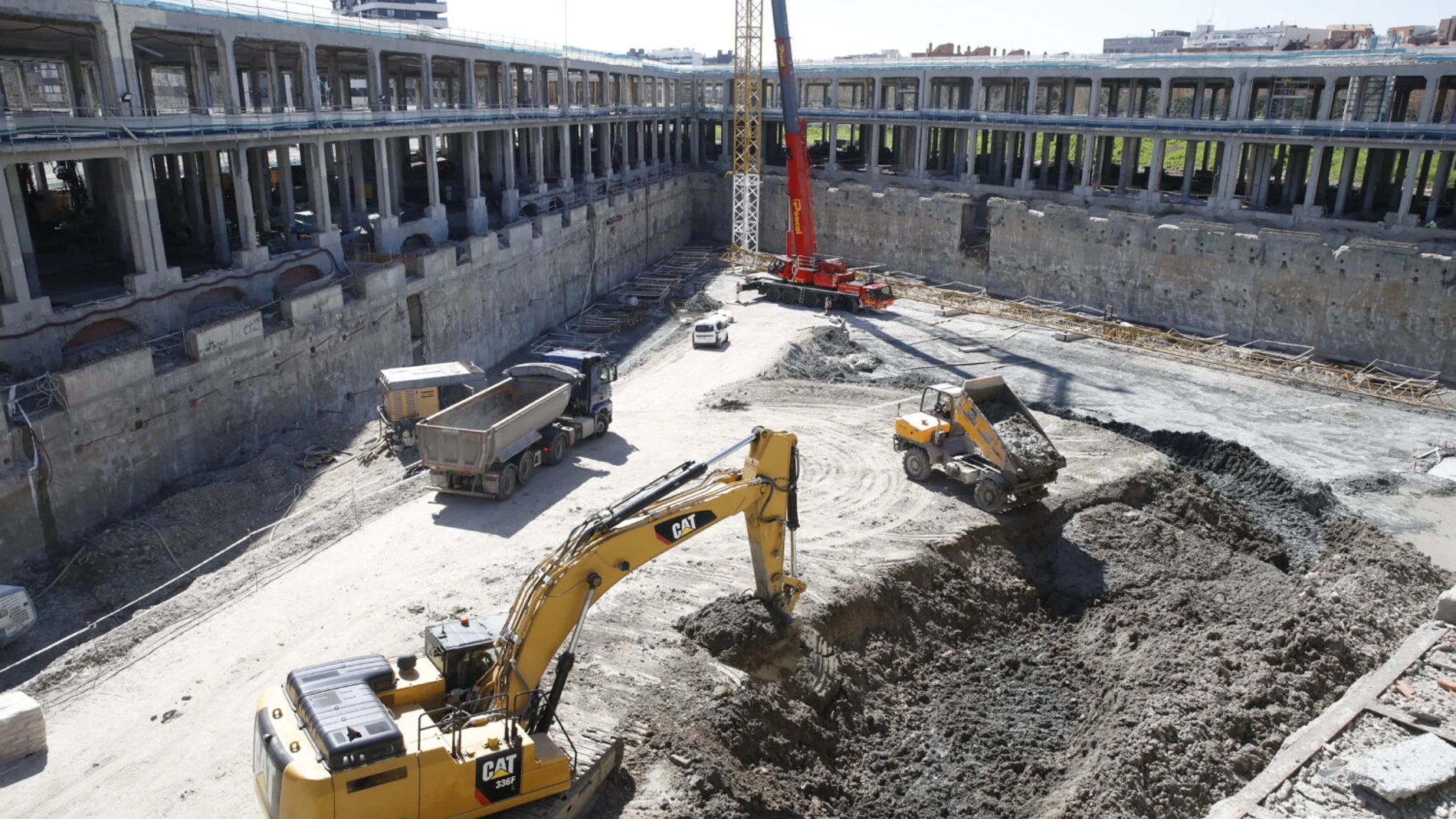 Los funcionarios tienen fecha de trabajo en la nueva sede del Ayuntamiento de Madrid en Legazpi
