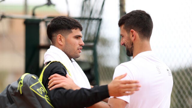 Alcaraz y Djokovic