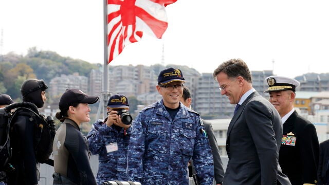NATO Secretary General Rutte visits Yokosuka base