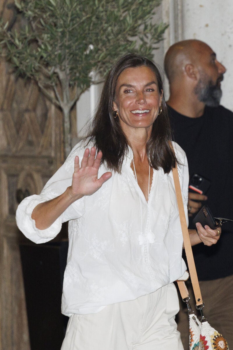 La Reina Letizia en una imagen de archivo en Mallorca.