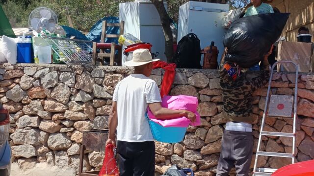 Intentan desalojar un poblado chabolista en Ibiza donde viven unas 300 personas