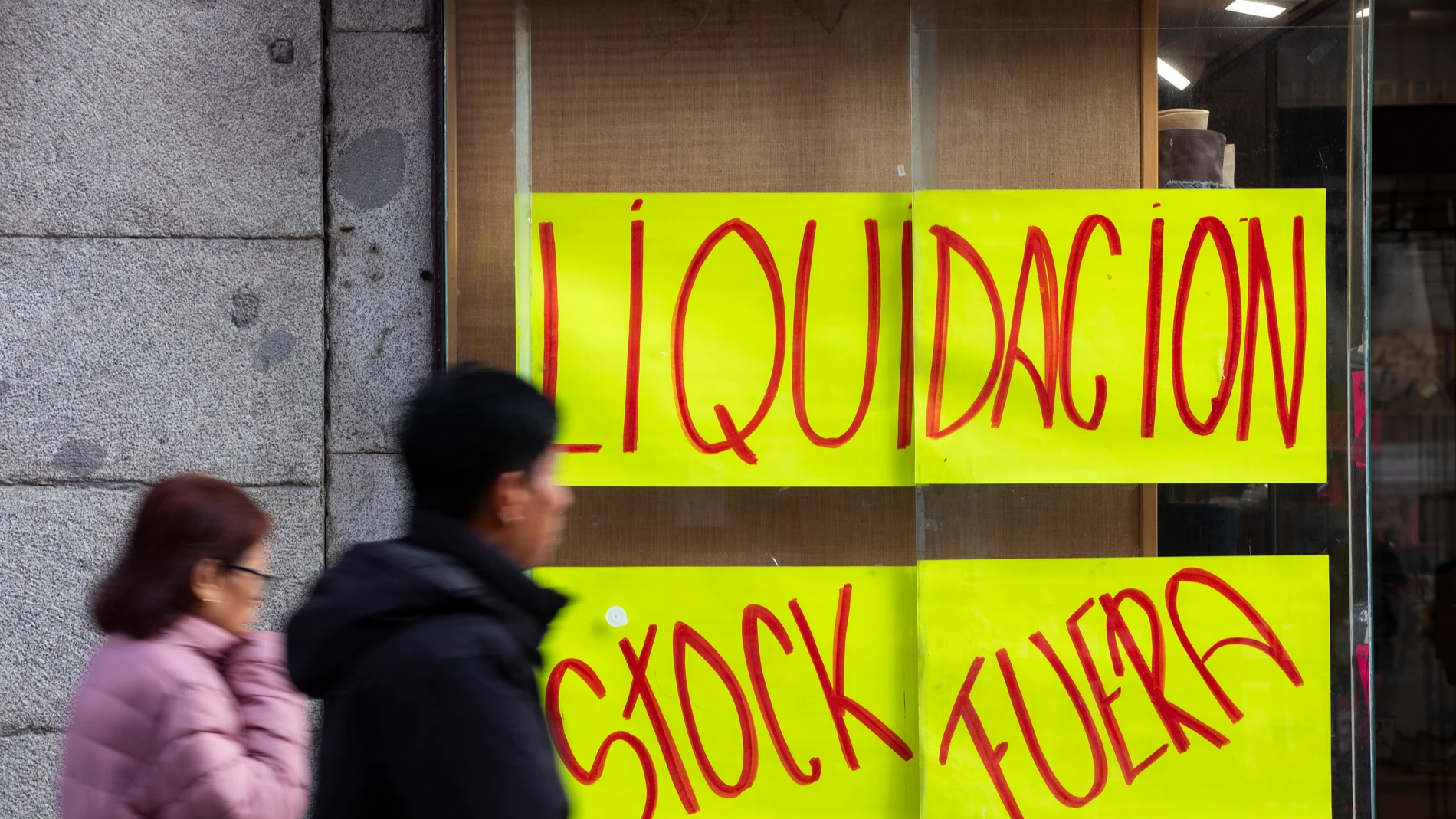Liquidación de un comercio