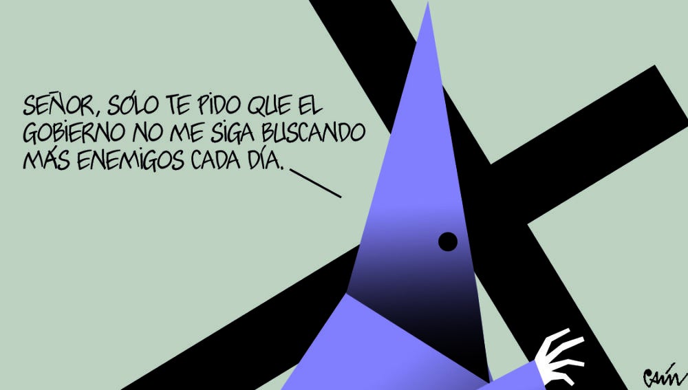 La viñeta de Caín: 18 de abril de 2025