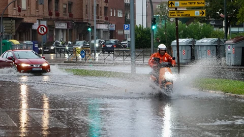 Tormenta en Valladolid
