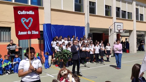 El periodista Ángel Cuaresma pronuncia el IV Pregón Infantil de la Semana Santa de Valladolid