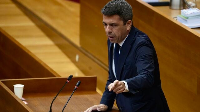 Sesión de control al president de la Generalitat valenciana en Les Corts 