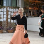 Eugenia Martínez de Irujo con falda diseñada por Tana Rivera.