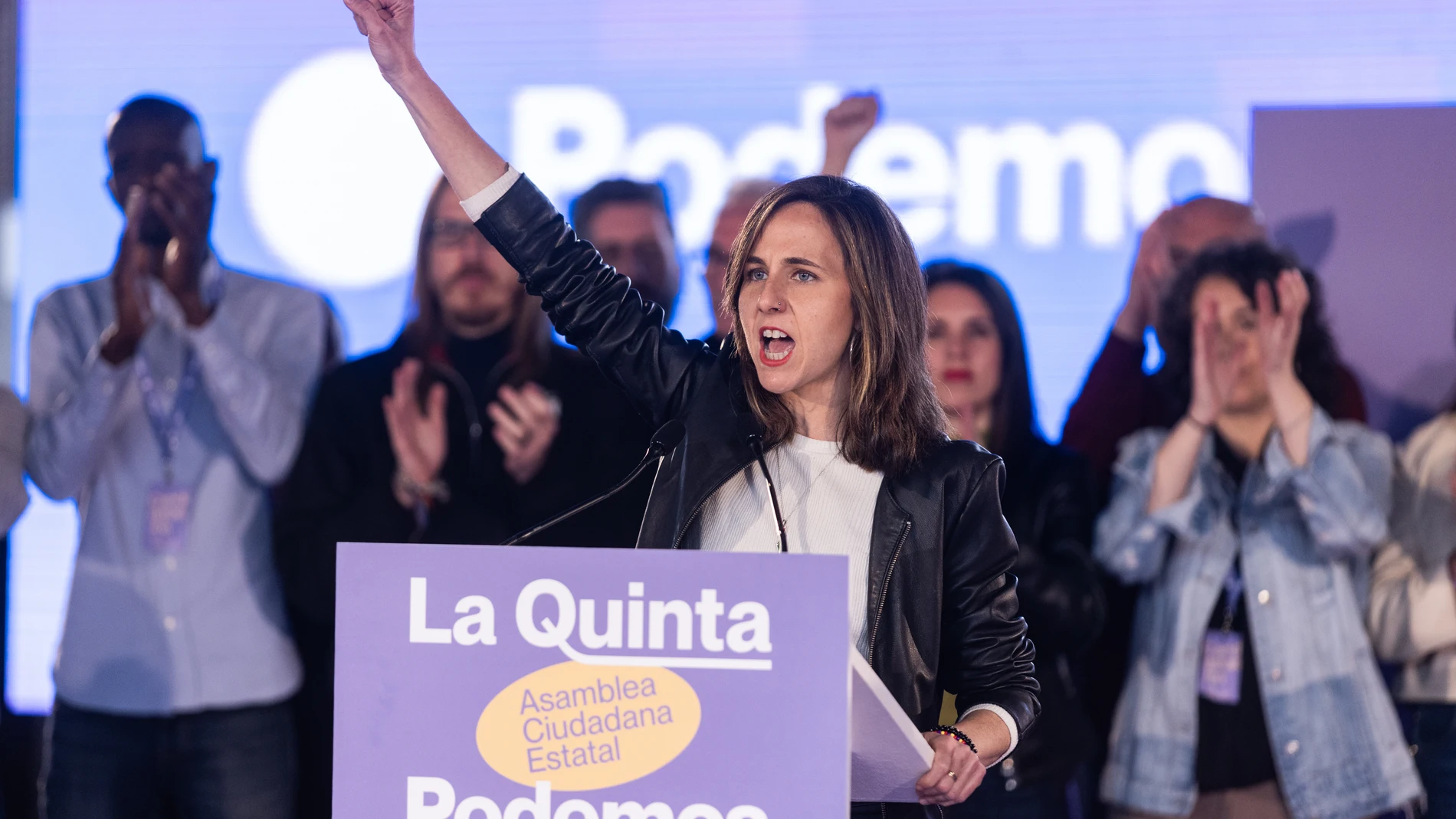 Belarra, reelegida líder de Podemos con 21.299 apoyos menos en plena pugna por el espacio de Sumar