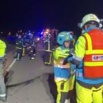 Tres heridos graves en un accidente de tráfico en San Martín de la Vega (Madrid)
