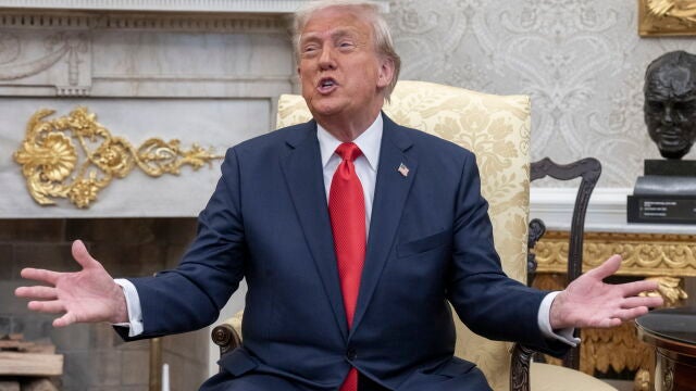 US President Donald Trump meets with El Salvador President Nayib Bukele