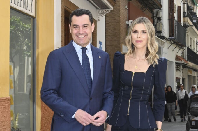El look de Manuela Villena. 