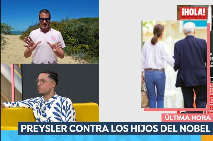 Tercera bronca seguida por la muerte de Mario Vargas Llosa en 'Espejo Público': "¿Te queda claro, guapito?"