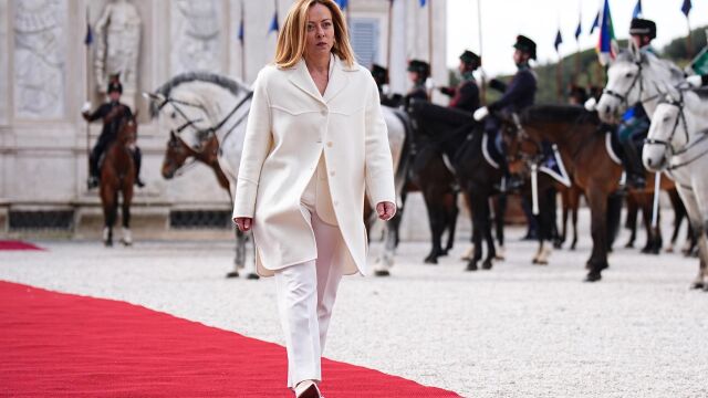 Giorgia Meloni mantiene una buena relación con el presidente de EE UU, Donald Trump