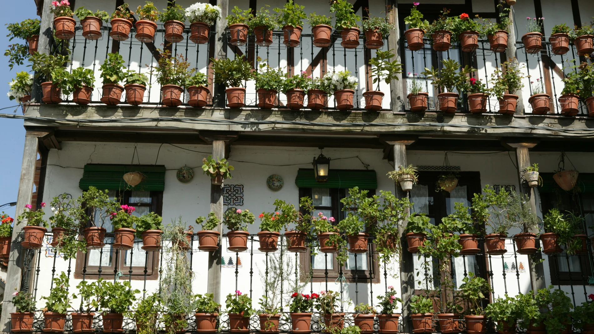 Casa típica de la localidad abulense de Candeleda