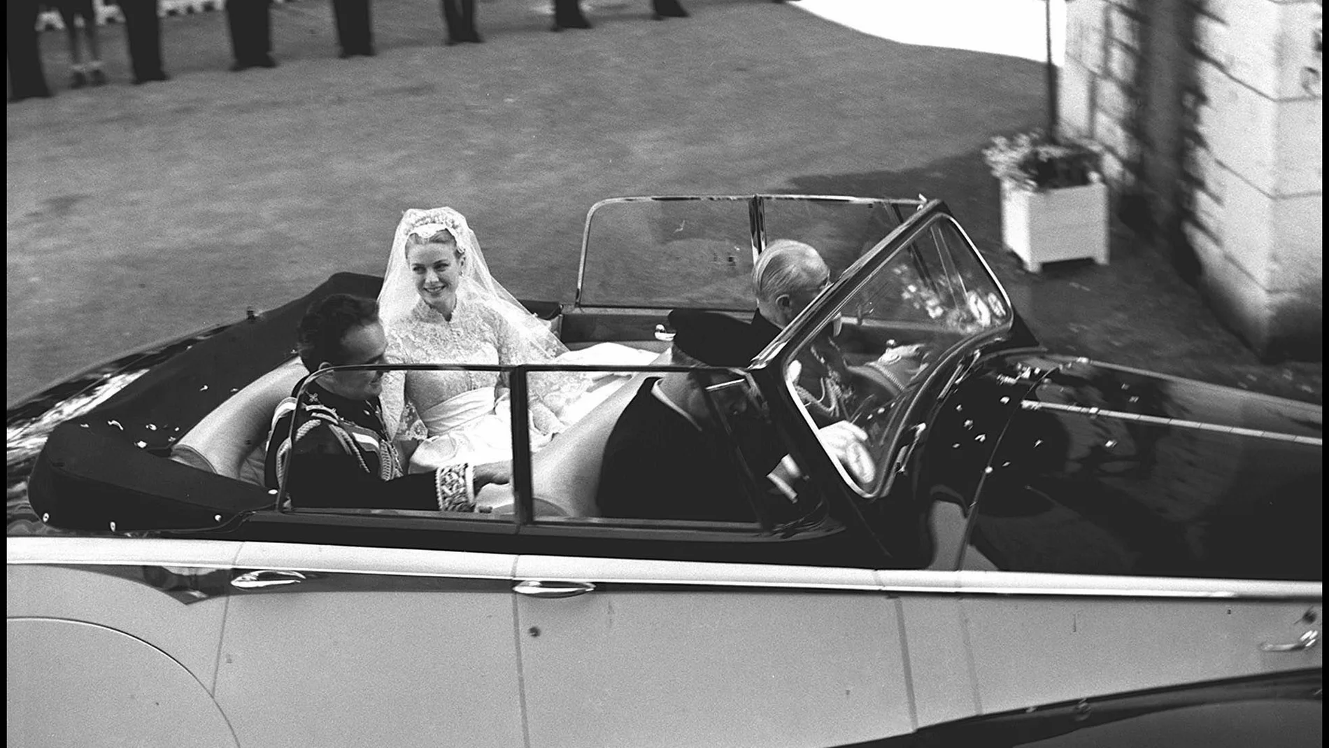 La boda de Grace Kelly y Rainiero de Mónaco
