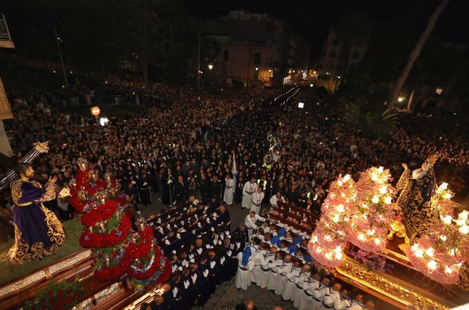 S.Santa.- Miles de personas viven la emoción del Encuentro en la Semana Santa de Cartagena