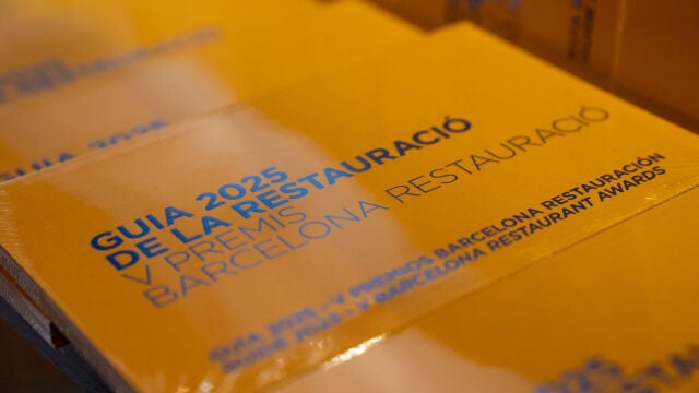 Portada de la guía de la restauración de Barcelona de 2025