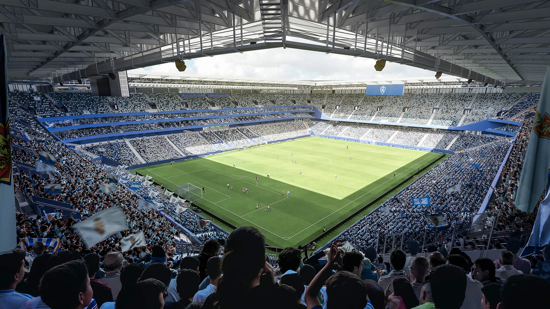 Nuevo estadio de La Romareda