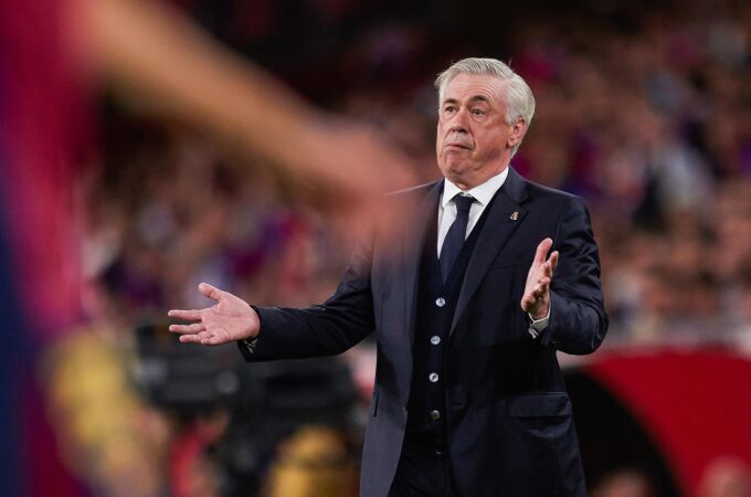 Carlo Ancelotti, técnico del Real Madrid