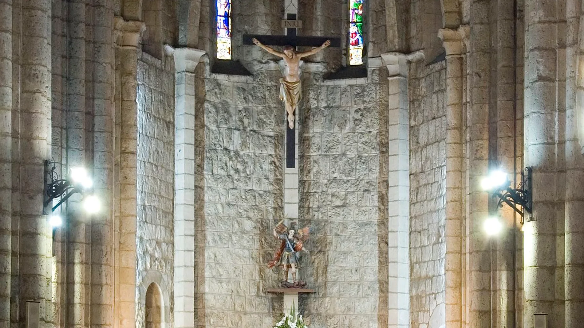 Interior de la iglesia de San Miguel