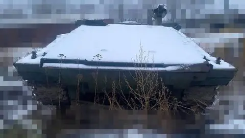 El rarísimo vehículo de combate de infantería que ha reaparecido en Ucrania tras 16 años.