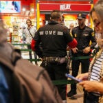Estación de trenes de Santa Justa (Sevilla) el día después del apagón generalizado