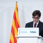 Salvador Illa confirma plena normalidad en Cataluña 