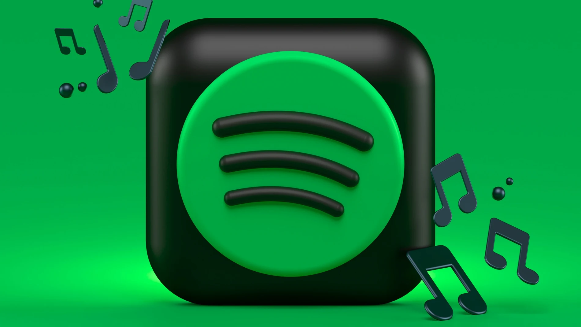 El logo de Spotify, la app de streaming musical más usada en el mundo