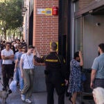 Supermercado Mercadona Calle Fuencarral el día del apagón en la Península Ibérica. David Jar