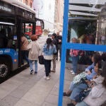 Los autobuses de la EMT han sido gratuitos a lo largo de la jornada de hoy