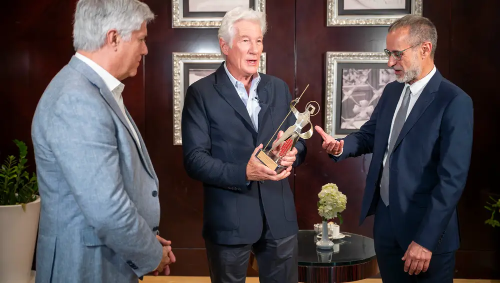Richard Gere recibe el Premio de Honor de los Premios Sant Jordi