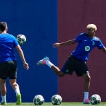 Entrenamiento del FC Barcelona