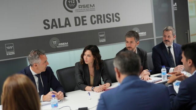 Isabel Díaz Ayuso en reunión del PLATERCAM