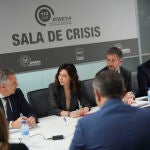 Isabel Díaz Ayuso en reunión del PLATERCAM