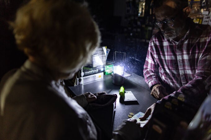 Apagón eléctrico en toda la península