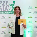Genara García, mejor vendedora de la ONCE en Castilla y León durante 2024