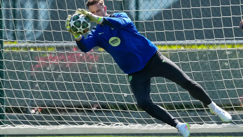 Entrenamiento del FC Barcelona