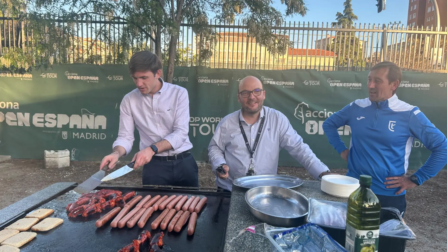 La barbacoa del colegio Tajamar en pleno apagón se hace viral