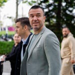 El presidente de la Diputación de Valencia a su llegada a los juzgados