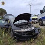 Cádiz.-Sucesos.- Fallece un conductor en un choque múltiple con tres vehículos implicados en la carretera del Colorado