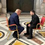 Donald Trump y Zelenski