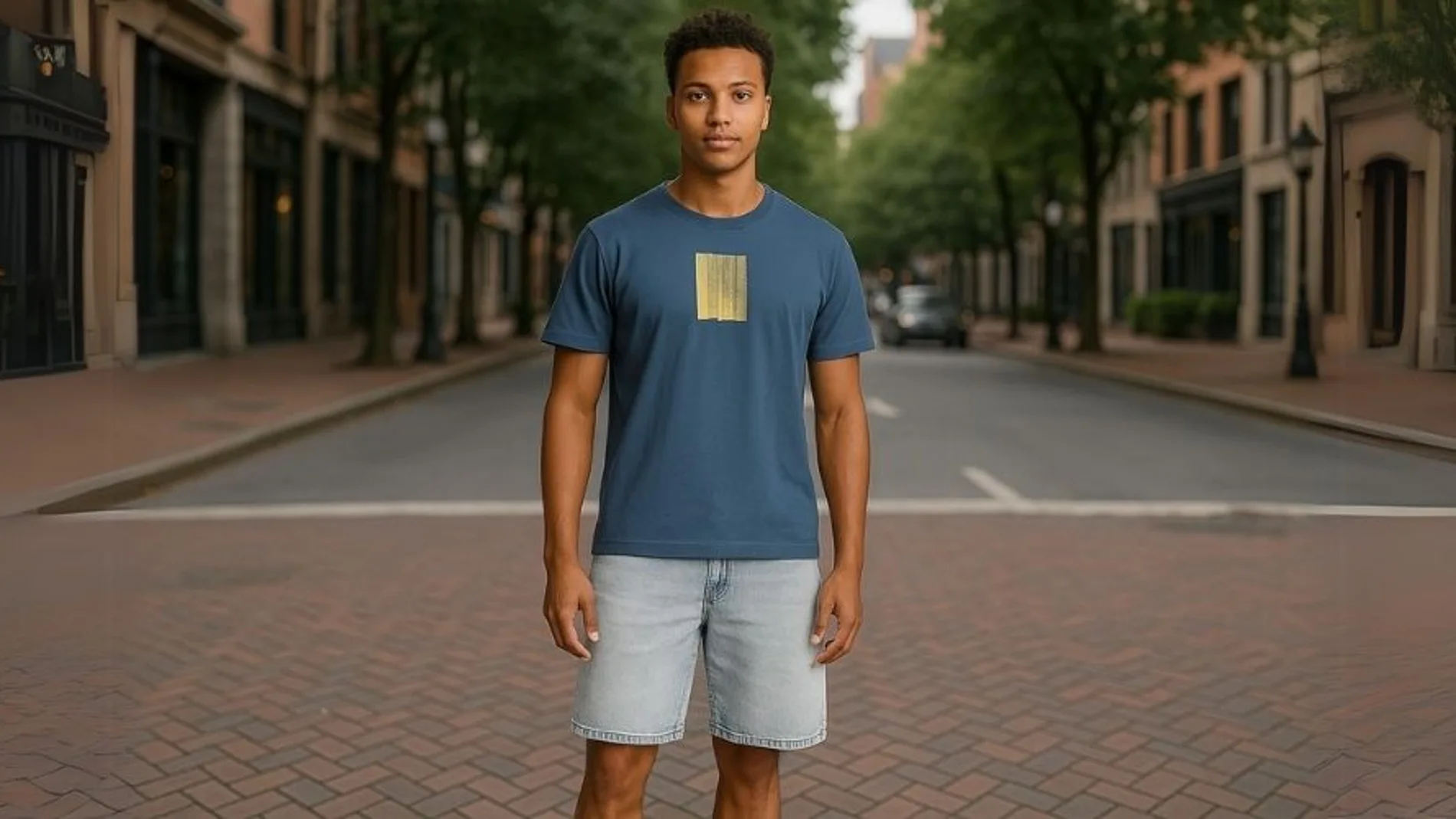 camiseta básica de Calvin Klein