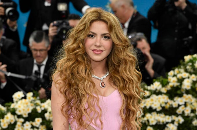Shakira en la MET Gala 2025.