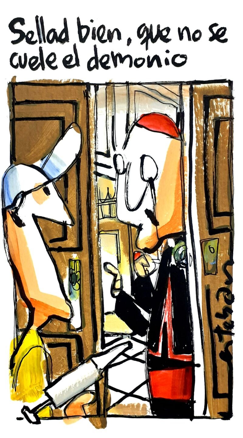 La viñeta de Esteban: 7 de mayo de 2025