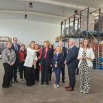Visita de la reina Sofía al Banco de Alimentos de Guadalajara.