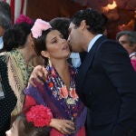 Tana Rivera y Tomás Páramo en la Feria de Abril.