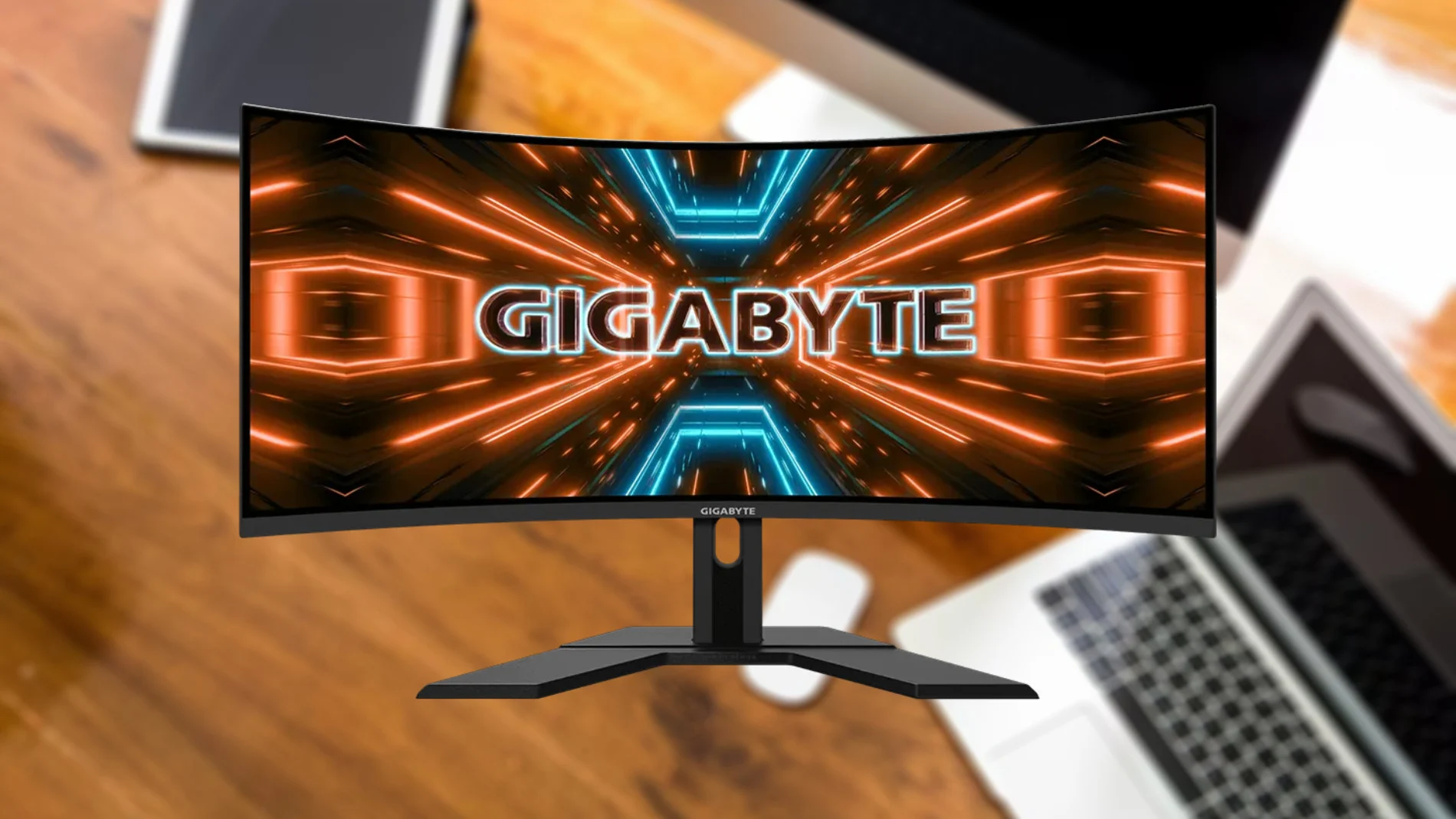 Este monitor GIGABYTE tiene un panel curvo