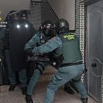 Imagen de la intervención de los agentes en La Rinconada